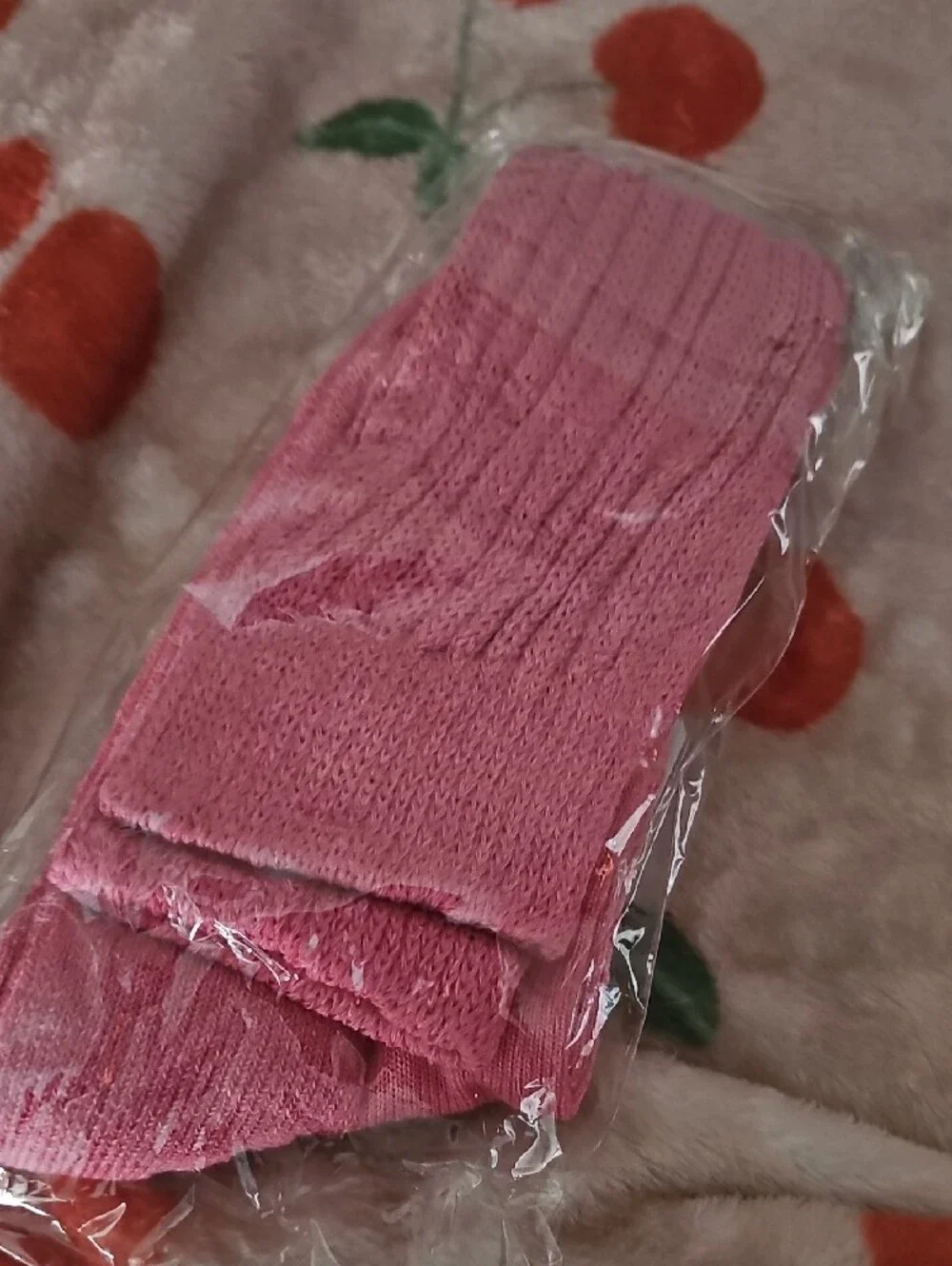 Pink Slouch  Socks - Women's Ribbed Comfort